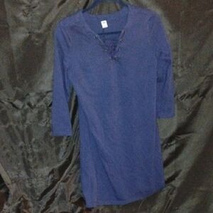 Old Navy Navy Blue Knit Top